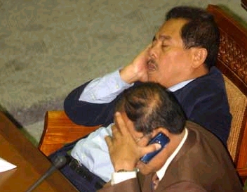 Anggota DPR Malas Tidur